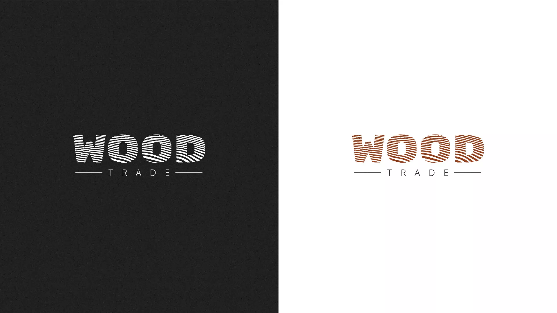 Разработка логотипа для компании «Wood Trade» в Чистополе