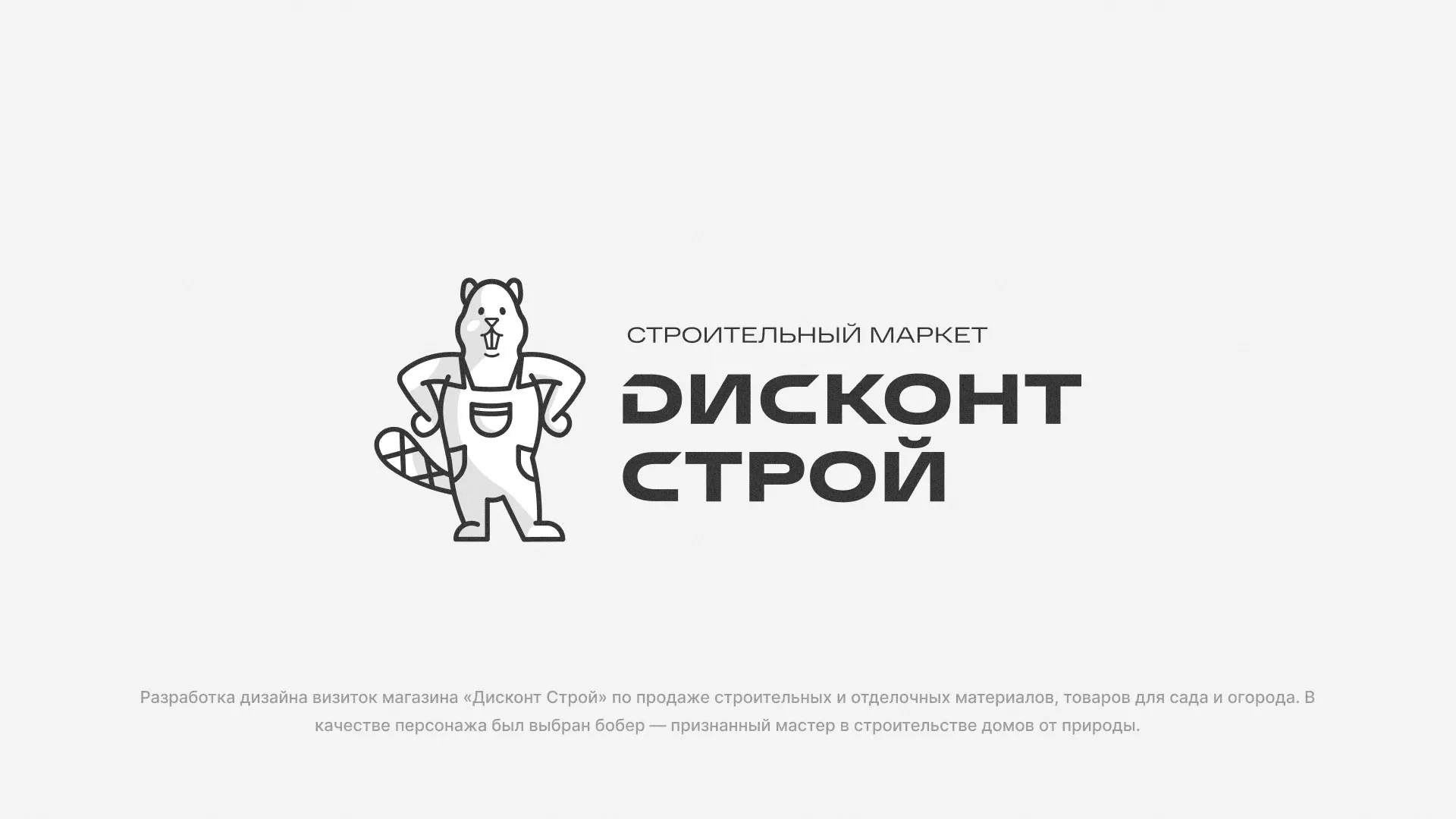 Разработка дизайна визиток магазина «Дисконт Строй» в Чистополе